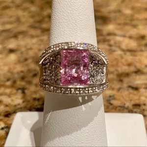 Victoria Wieck Pink Diamond CZ Ring